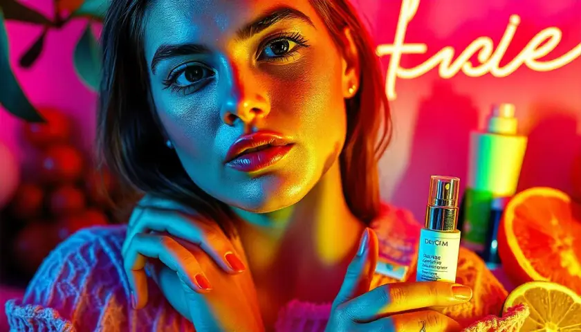 Skin care product youtuber cover example